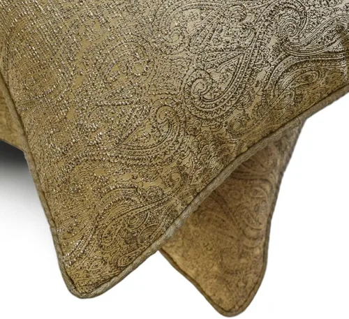 Vista 14 de The HomeCentric Fundas de almohada lumbares doradas de 12 x 14 pulgadas (11.8 x 13.8 in), de piel sintética, con diseño de animales, estilo moderno