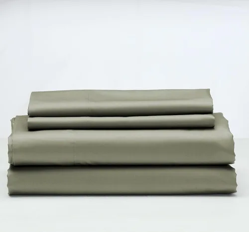 Vista 10 de Cuddledown Juego de sábanas Heritage Tamaño individual Carbón