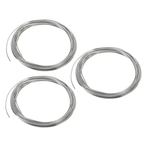 Vista 11 de PATIKIL Alambre de zinc de alta pureza, alambre de zinc puro calibre 9 de 0.118 in, herramienta de experimento científico de laboratorio de cuentas