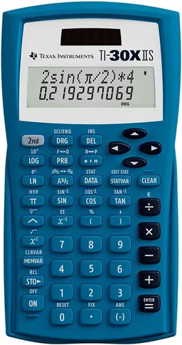 Vista 13 de Calculadora científica Texas Instruments TI-30 X IIS 2-Linea, Blanco