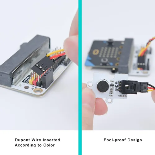 Vista 6 de ELECFREAKS Microbit Smart Home Kit Micro:bit Sensor Starter Kit Pulpo Series Sensor, kit de programación DIY con módulos electrónicos