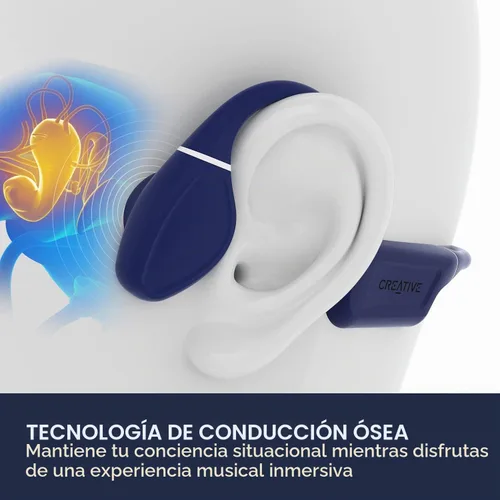 Vista 2 de Creative Outlier Free Pro Lightweight IPX8 Auriculares de conducción ósea