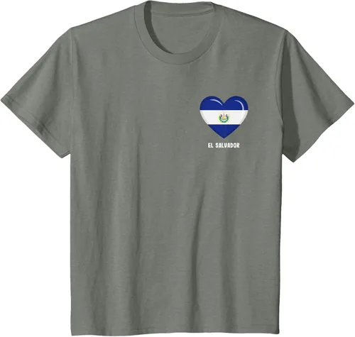 Vista 80 de Camiseta Bandera de El Salvador Camiseta salvadoreña, Negro