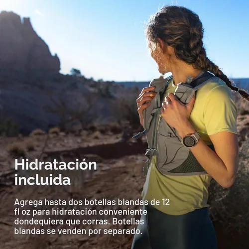 Vista 5 de Osprey Duro LT - Chaleco de hidratación para correr para hombre con frascos suaves Hydraulics