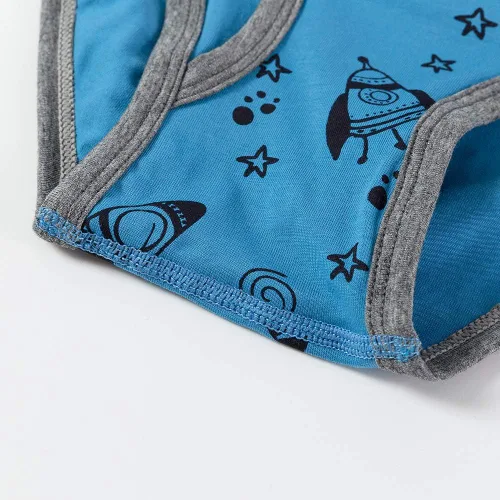 Vista 6 de Winging Day - Paquete de calzoncillos de algodón para niños.