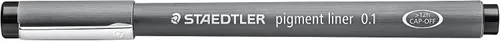 Vista 6 de Staedtler Pigment Liner 308 Negro 0.6 mm Paquete de 10