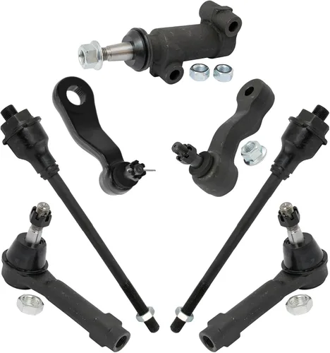 Vista 17 de TRQ Kit de dirección delantera con barra de acoplamiento de fuelle de piñón y cremallera compatible con Toyota Echo 2000-2005