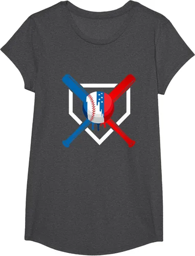 Vista 47 de Ropa de béisbol - Camiseta de béisbol, Negro -, Pequeña