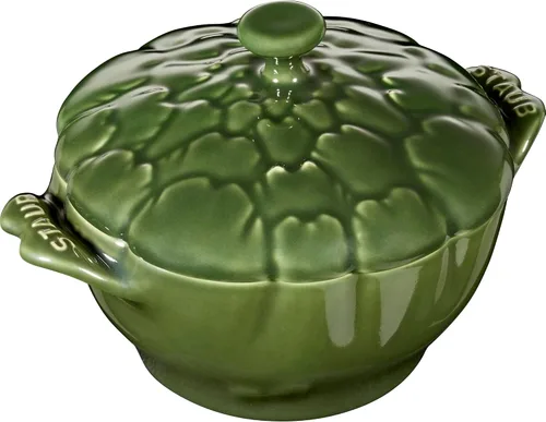 Vista 9 de STAUB Olla holandesa de cerámica Petite Tomato Cocotte, 16 oz, cereza