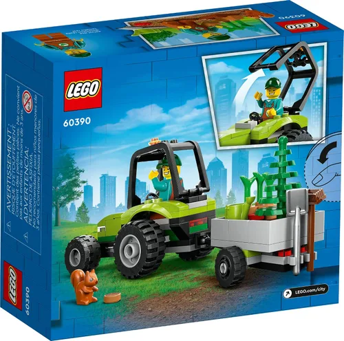 Vista 6 de Lego 60390 City Great Vehicles Park Tractor Farmhouse Toy Kit de construcción con animales de juguete, incluye minifigura, a partir de 5 años, idea