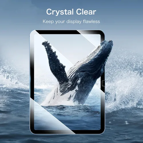 Vista 3 de FINTIE Protector de pantalla para iPad (A16) de 11ª generación de 11 pulgadas (2025), iPad de 10.9 pulgadas (2022), protector de pantalla de vidrio