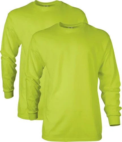 Vista 93 de Gildan - Camiseta de manga larga de algodón ultra estilo G2400 para adultos, paquete múltiple