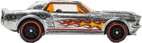 Vista 6 de Hot Wheels ZAMAC '67 Ford Mustang Coupé 1/8 50 aniversario