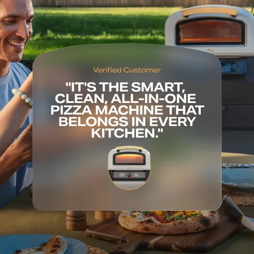 Vista 7 de Current® Horno eléctrico inteligente Model P para pizza, piedra de 12