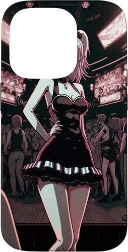 Vista 16 de Funda de dibujos animados para iPhone 11 Sexy Japonesa Gótica Chica Gótica Anime