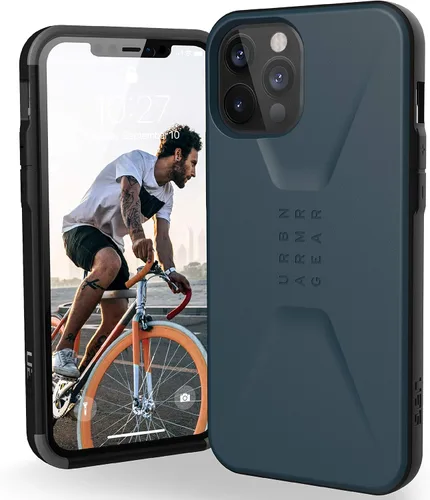 Vista 9 de URBAN ARMOR GEAR UAG-IPH21MA-C-BK - Funda a prueba de golpes compatible con iPhone 13 (6.1), 2021, color negro