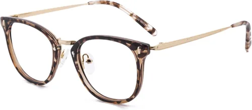 Vista 14 de GUDVUE Lentes de luz azul, para computadora/juegos/TV/teléfonos para mujeres/hombres, antirreflejos/UV400/fatiga ocular, negro/dorado
