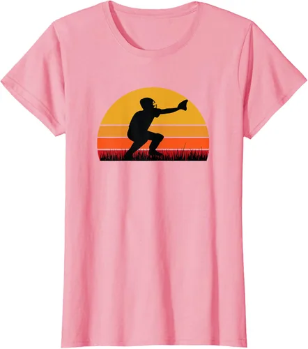 Vista 17 de Baseball Beisbol - Camiseta de jugador de pelota de defensa atrapante, Negro, S