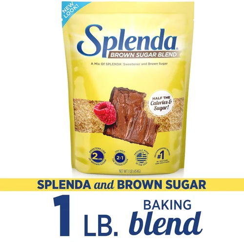 Vista 8 de SPLENDA Mezcla de azúcar moreno para hornear, bolsa de 1 libra