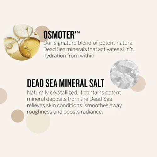 Vista 2 de AHAVA Sal de baño mineral del mar muerto - Relajación intensa para cuerpo y mente, eleva la humedad, suaviza y alivia los músculos doloridos