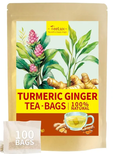 Vista 53 de TeeLux - Bolsas de té de cebada, sabor a nuez y tostado, sin cafeína, 0.07 oz x 50 bolsas Té de grano de cebada asada con aroma a nuez, sin