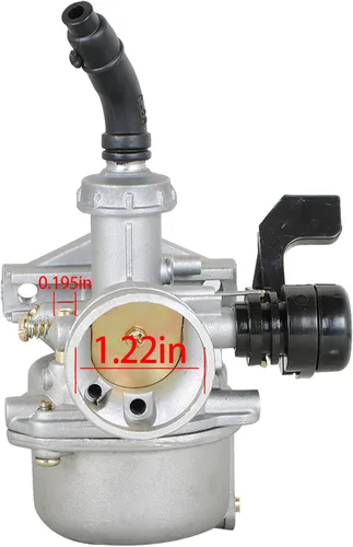 Vista 7 de PZ19 50CC 70CC 90CC 110CC carburador de palanca con filtro de aire de repuesto para ATV Go-Kart Carb SUNL chino