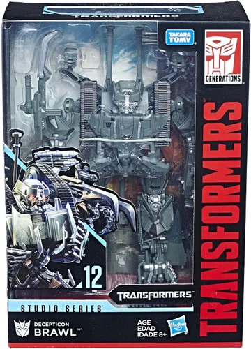 Vista 3 de Transformers E0772 Tra Gen Studio Series Figura de acción Deluxe Brawl