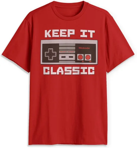 Vista 7 de Nintendo Camiseta Keep It Classic para hombre Athletic Heather