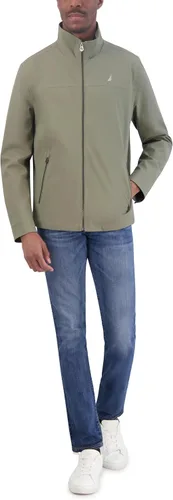 Vista 32 de Nautica - Chaqueta bomber de golf para hombre, ligera, con cremallera completa, cortavientos, atlética, para exterior Ártico Ártico