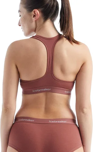 Vista 5 de Icebreaker Merino Womens Women's Sprite Racerback Sports Bra Uva