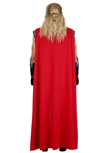 Vista 2 de Disfraz Premium para Hombre de Thor Love and Thunder de Marvel Multicolor