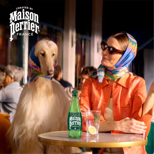 Vista 6 de Maison Perrier Ultimate - Agua con gas para cócteles sin alcohol, bebida espumosa sin sabor, 16.9 onzas líquidas, 12 botellas de agua de plástico