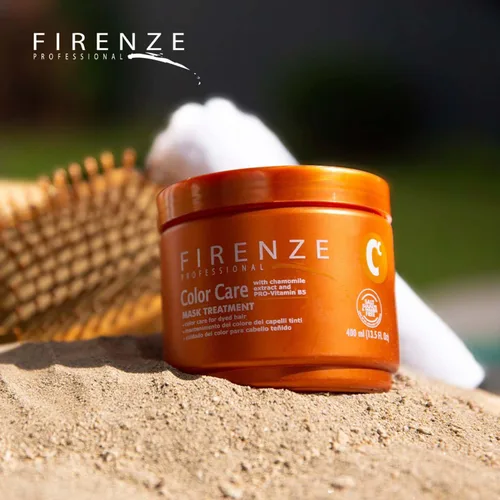 Vista 6 de Firenze Professional Color Care TRIO - Champú para el cuidado del color, acondicionador y tratamiento de máscara, incluye bolsa de regalo