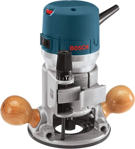 Vista 4 de BOSCH Kit combinado de herramientas de enrutador de madera 1617EVSPK con mesa de enrutador RA1171