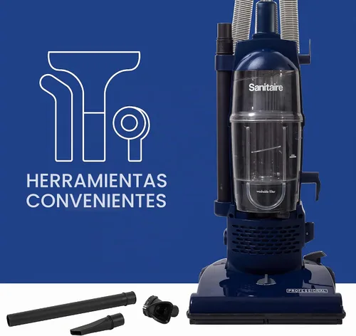 Vista 5 de Sanitaire Aspiradora Comercial Vertical Profesional Sin Bolsa con Herramientas, SL4410A