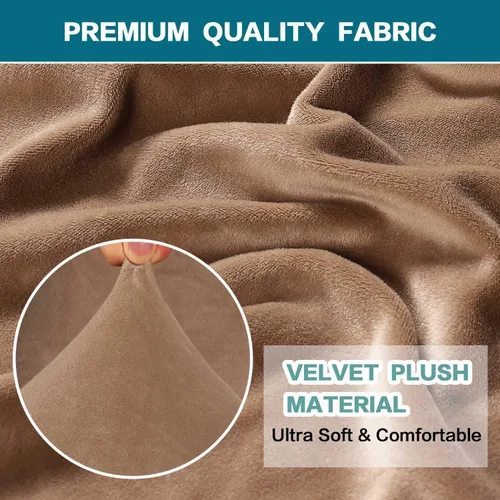 Vista 3 de Turquoize Funda de terciopelo para silla de cojín en forma de T, fundas de cojín en T para sala de estar, funda de sofá en forma de T, fundas