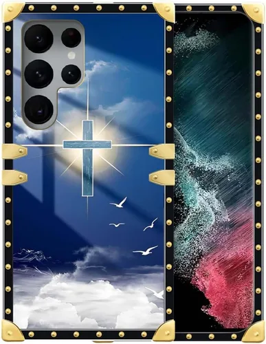 Vista 18 de Funda compatible con Samsung Galaxy S22 Ultra, funda protectora de TPU suave a prueba de golpes de 4 libélulas en la flor para Samsung Galaxy S22