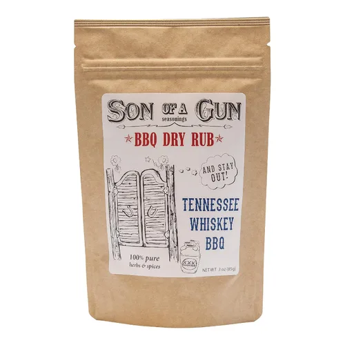 Vista 7 de Son of a Gun - Condimento para carne de hierro plano y condimento, mezcla de especias multiusos para asar carne de res, pollo, cerdo, hamburguesas