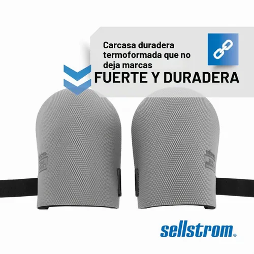Vista 3 de Sellstrom KneePro ZeroGravity - Rodilleras protectoras con acolchado de espuma gruesa, comodidad durante todo el día, sin marcas, ajuste universal
