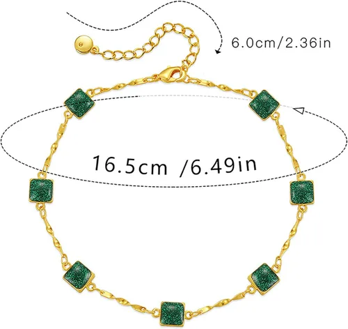 Vista 83 de Delicadas pulseras de oro para mujer, chapado en oro 18, ajustable, mal de ojo, mariposa, cuentas, perla, corazón, turquesa, hecha a mano para mujer