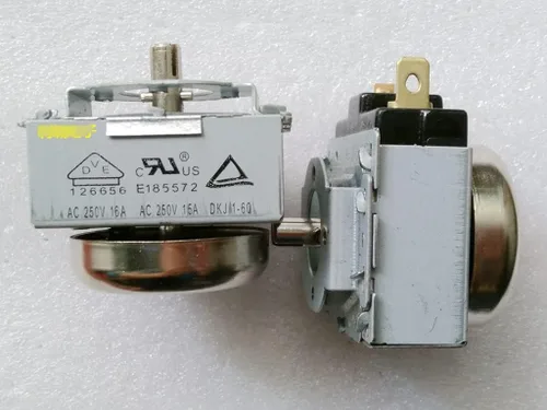 Vista 3 de 2PCS DKJ/1-60 Interruptor temporizador para olla a presión eléctrica Temporizador Horno eléctrico Arrocera 16A 250V 60 minutos con campana Ancho 1.7