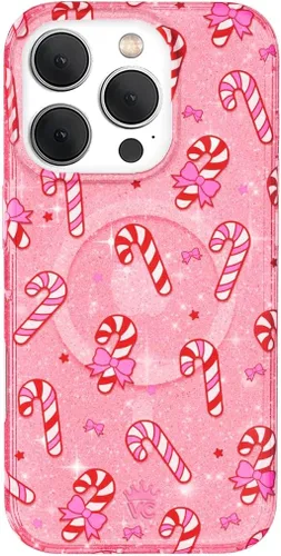 Vista 15 de VELVET CAVIAR Funda para iPhone 15, compatible con MagSafe, probada en caídas de 10 pies, Berry Baby