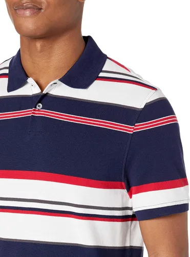 Vista 4 de Camiseta polo de Tienda Essentials para hombre de algodón de piqué y ajustada