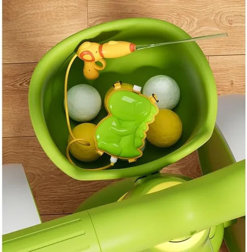 Vista 5 de Toddler Best First Birthday Gift Children Walker Wiggle car Verde