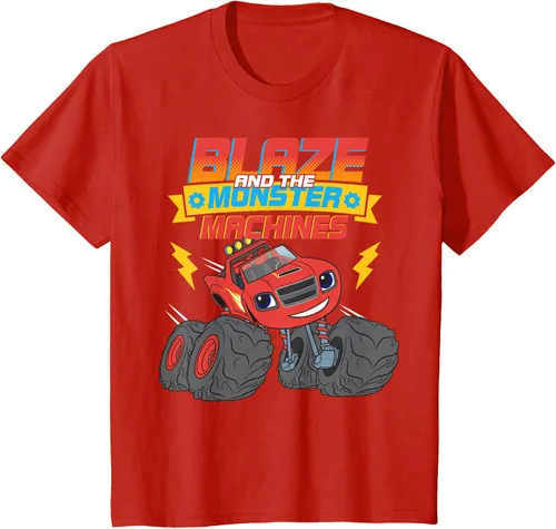 Vista 3 de Blaze & The Monster Machines Cute Blaze - Camiseta Negro