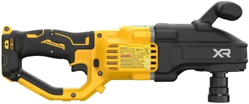Vista 4 de DEWALT Taladro compacto inalámbrico sin escobillas de 20V MAX* XR de 7/16 pulgadas de cambio rápido para postes y vigas (solo herramienta) (DCD447B)