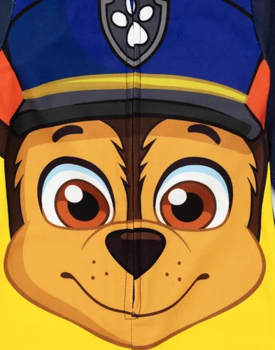 Vista 6 de Paw Patrol Paquete de 2 mamelucos para niños Pijama todo en uno con personaje de cachorro Chase & Marshall para niños y niños pequeños Regalo
