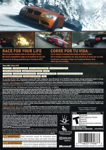 Vista 2 de Need for Speed The Run - Xbox 360