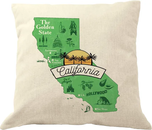 Vista 14 de Funda de almohada Arizona de 18 x 18 pulgadas, funda de almohada Arizona, almohada de decoración del hogar
