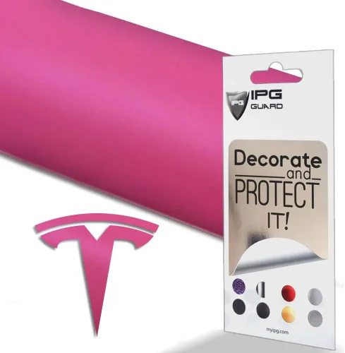 Vista 11 de IPG Compatible con Tesla Modelo 3 Juego de calcomanías (Set de 9 logotipos) Adhesivos para personalizar tu vehículo
